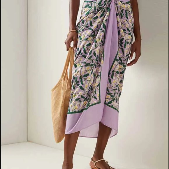 NWT Floral Swim Cover Up - Picture 2 of 4